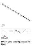 Cana pesca Mikado Ultralight
