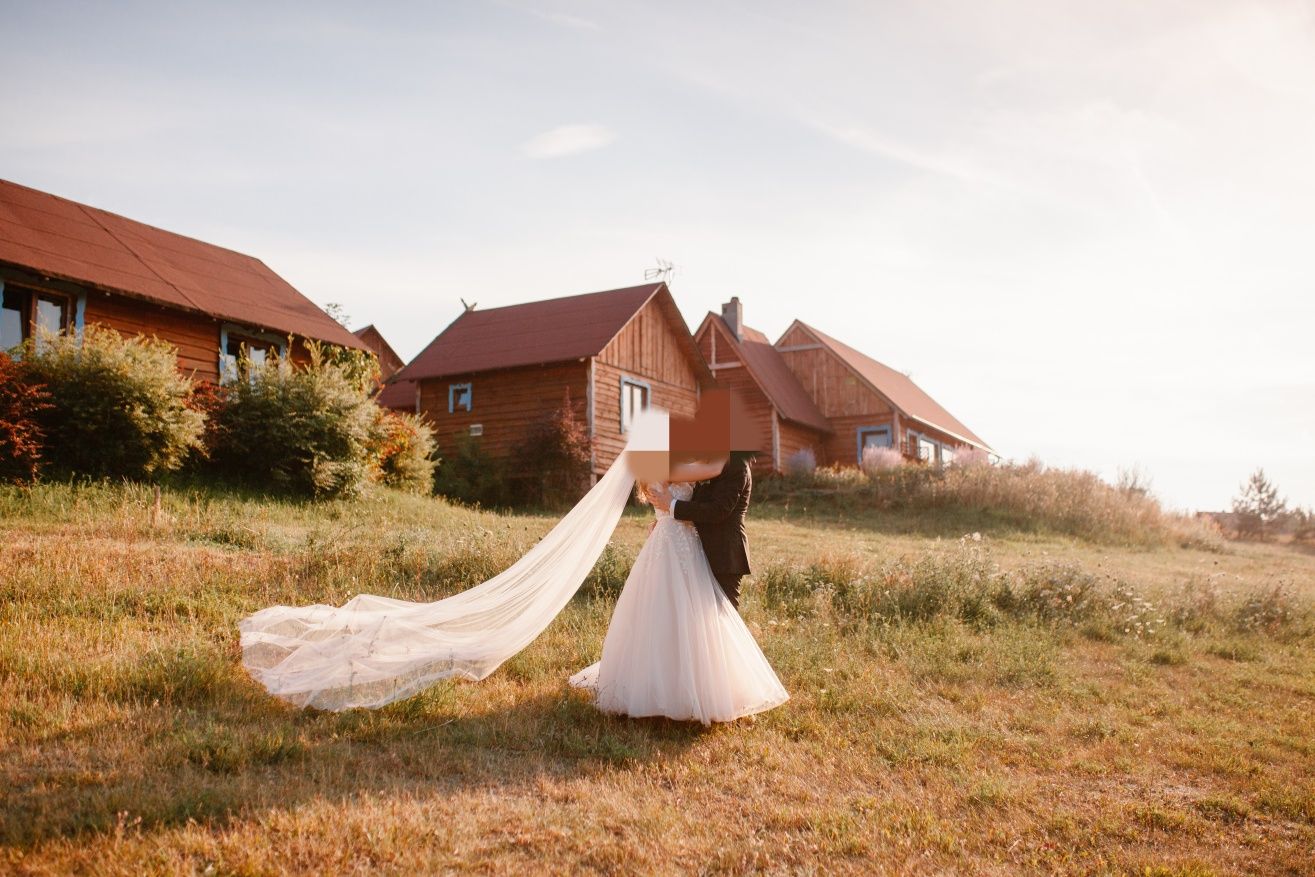 SUKNIA ŚLUBNA, La Perla Sposa, szyta na miarę