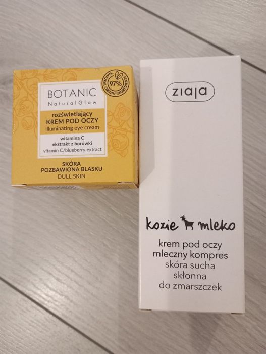 Kremy pod oczy Ziaja Botanic