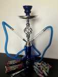 Pack  Shisha 45 cm 2 mangueiras (+carvão +boquilhas)