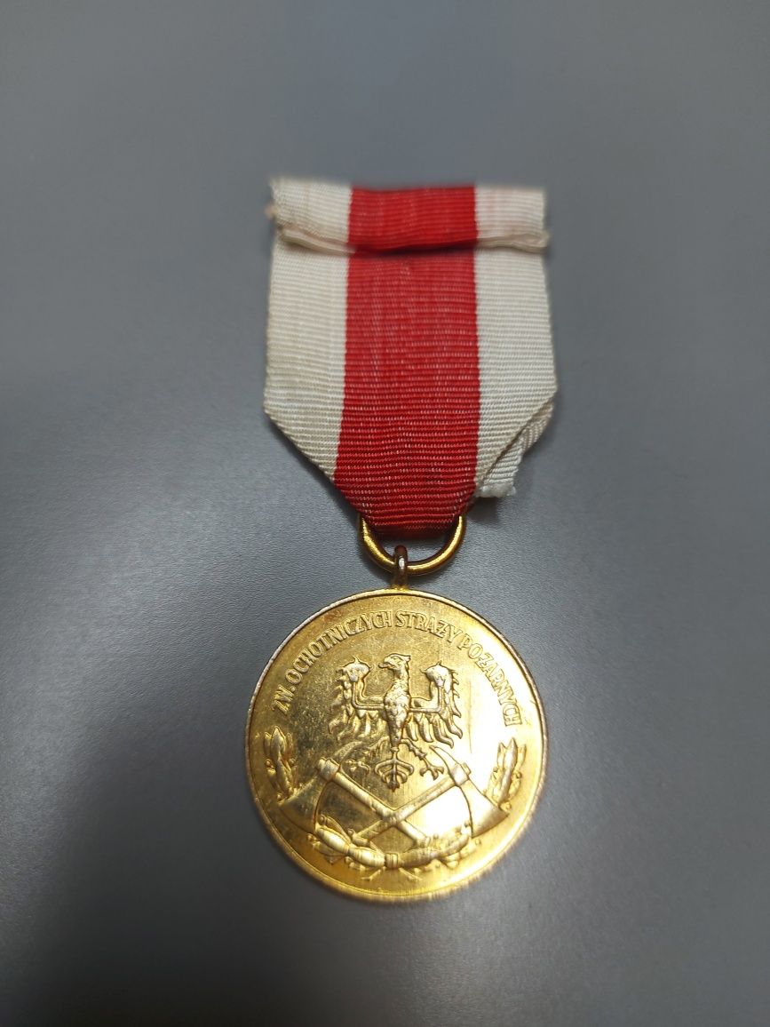 Medal Za Zasługi dla Pożarnictwa złoty