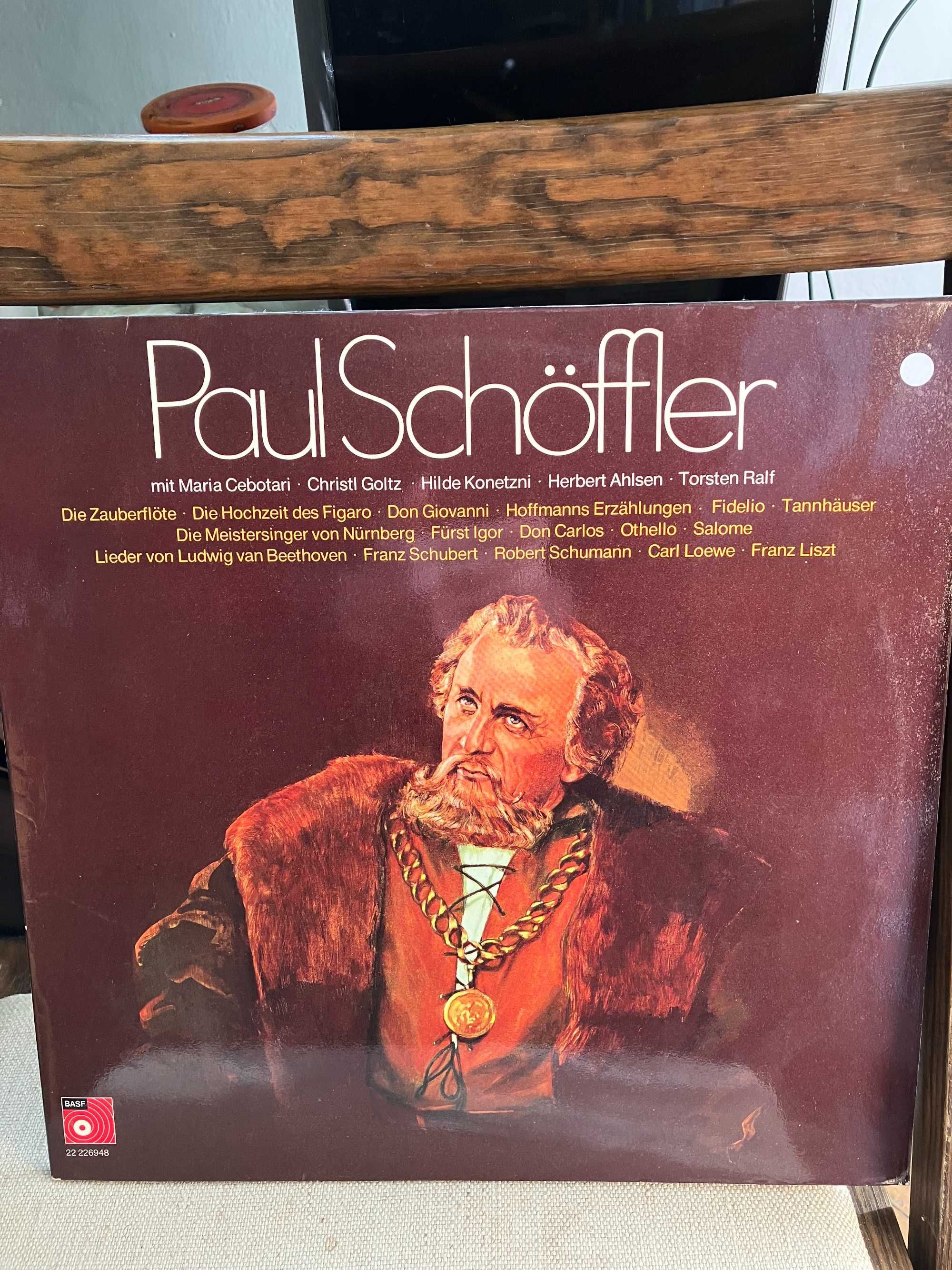 Winyl Paul Schoffler   bariton   2 lp mint