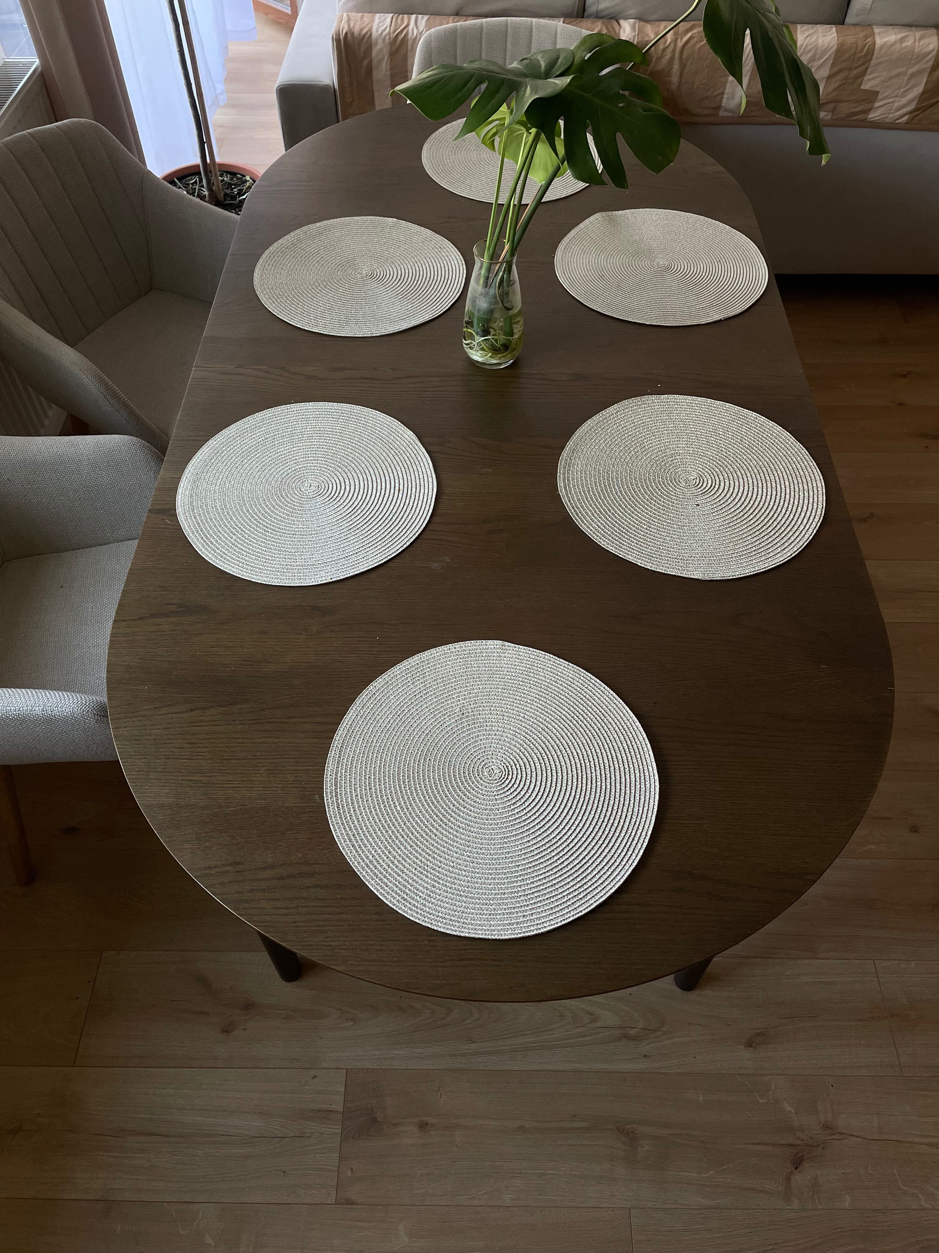 Stół do jadalni  MARSTRAND 100x200/280 ciemny dąb