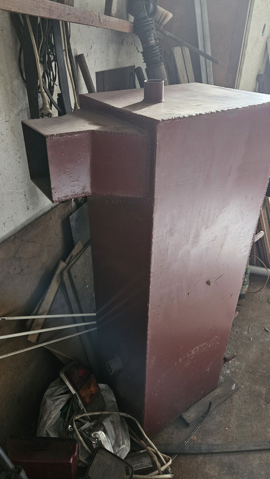 Piec na paliwo stałe DIY