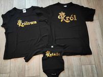 Komplet koszulek do sesji zdjęciowej