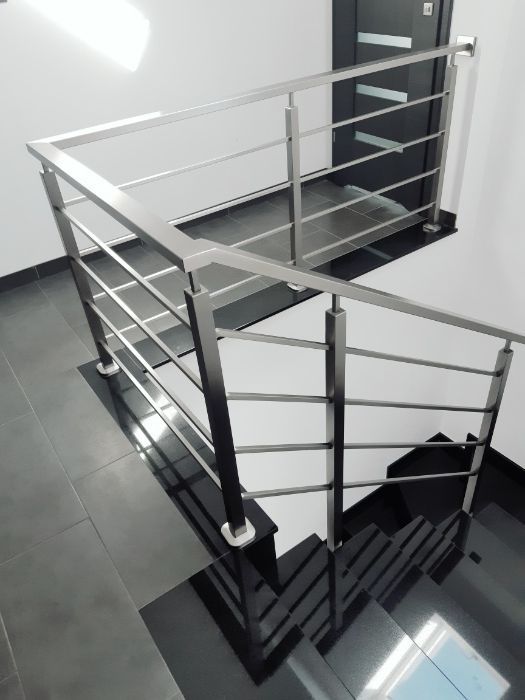 Balustrady nierdzewne, balustrady szkło