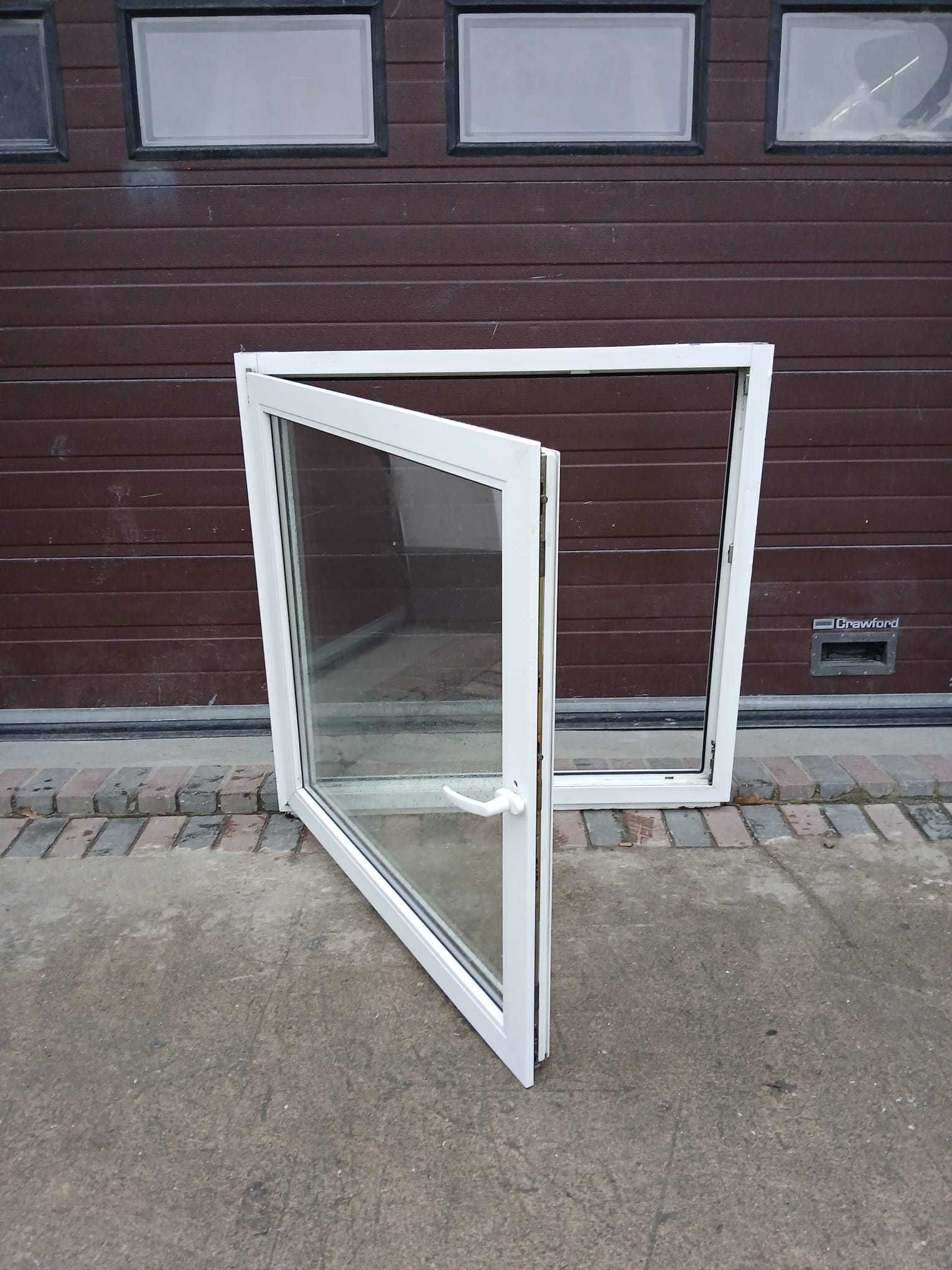 Okno jednoskrzydłowe 117x114/117 pcv plastikowe okna DOWÓZ CAŁY KRAJ