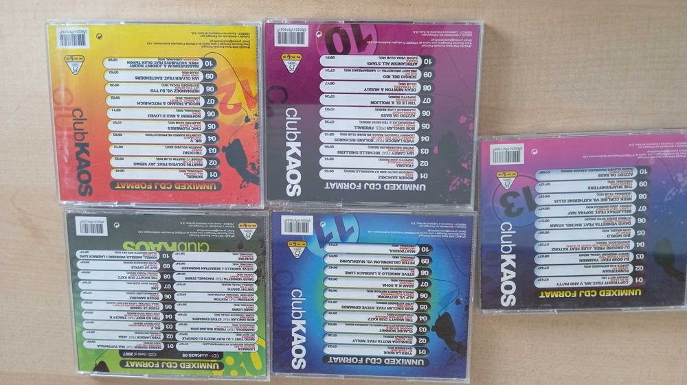 Club Kaos Unmixed CDJ Format