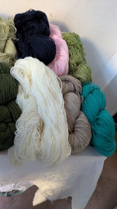 Meadas de lã & Linha