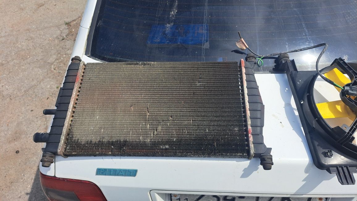Радиатор вентилятор форд фиеста курьєр ford fiesta courier 1.3 1.6 1.8