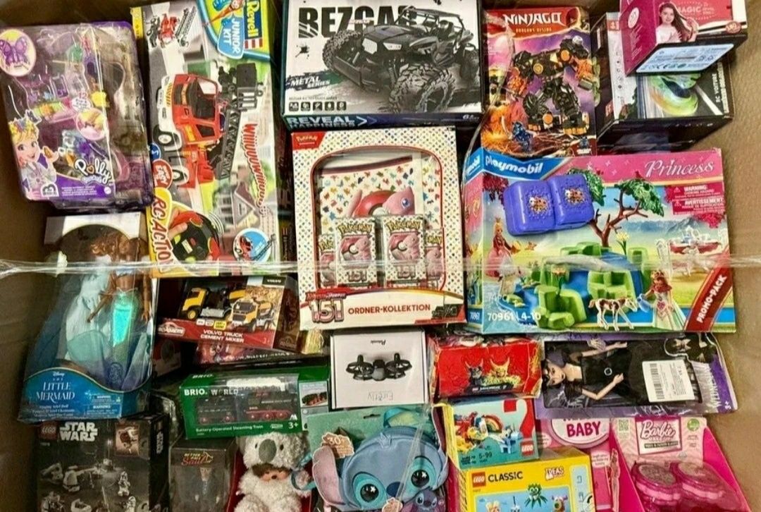 Zestaw Zabawek Karton Mix Box Kat A NOWE LEGO Hot Wheels Harry Potter