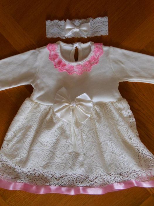 jak nowa prześliczna sukienka Smyk Cool Club chrzest/uroczystość r.68