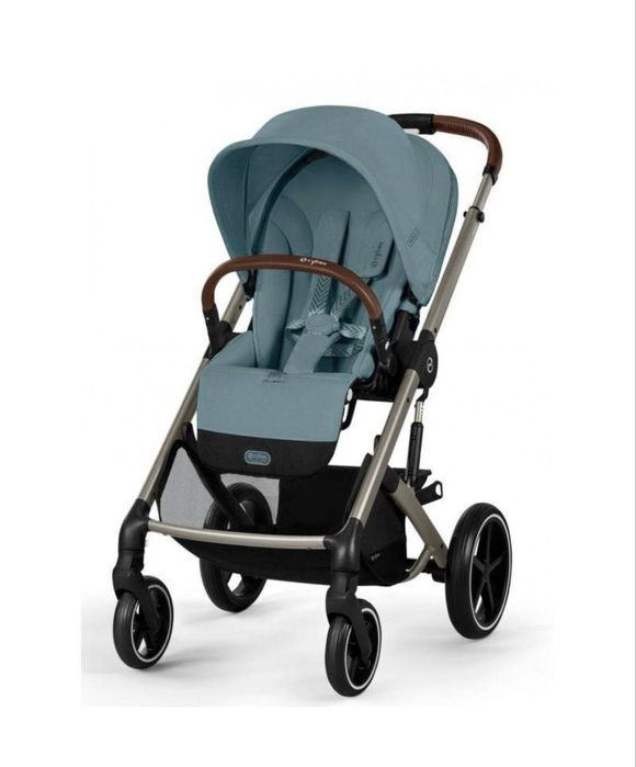 Коляска 2 в 1 Cybex Balios S Lux 2025 Taupe Stormy Blue