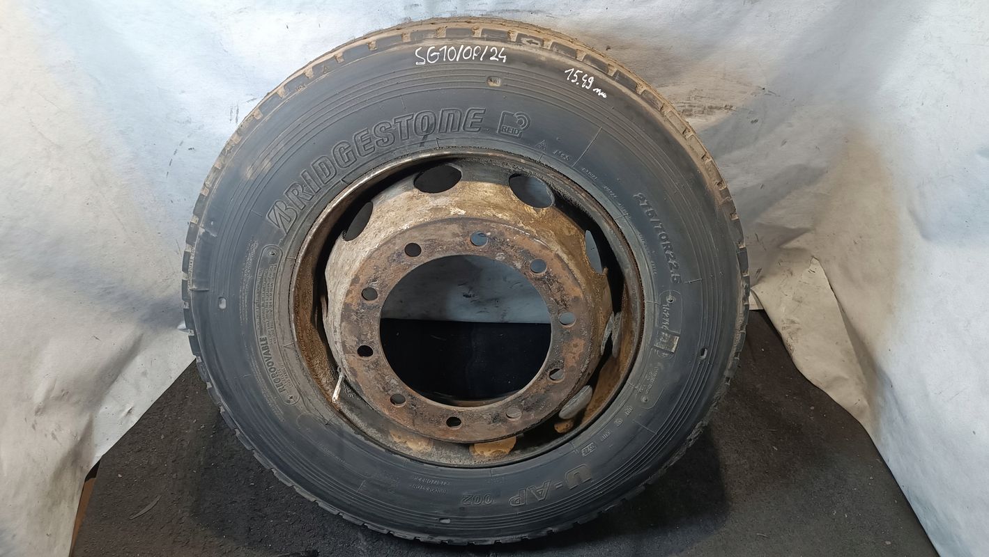 Koło Opona Felga 1x R22,5 Bridgestone U-ap 001, 275/70
