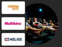 Voucher bilet kod bon do kina - CINEMA CITY / MULTIKINO / HELIOS