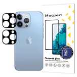 Czarne szkło na aparat Wozinsky Full Camera Glass na iPhone 17 Air, ze