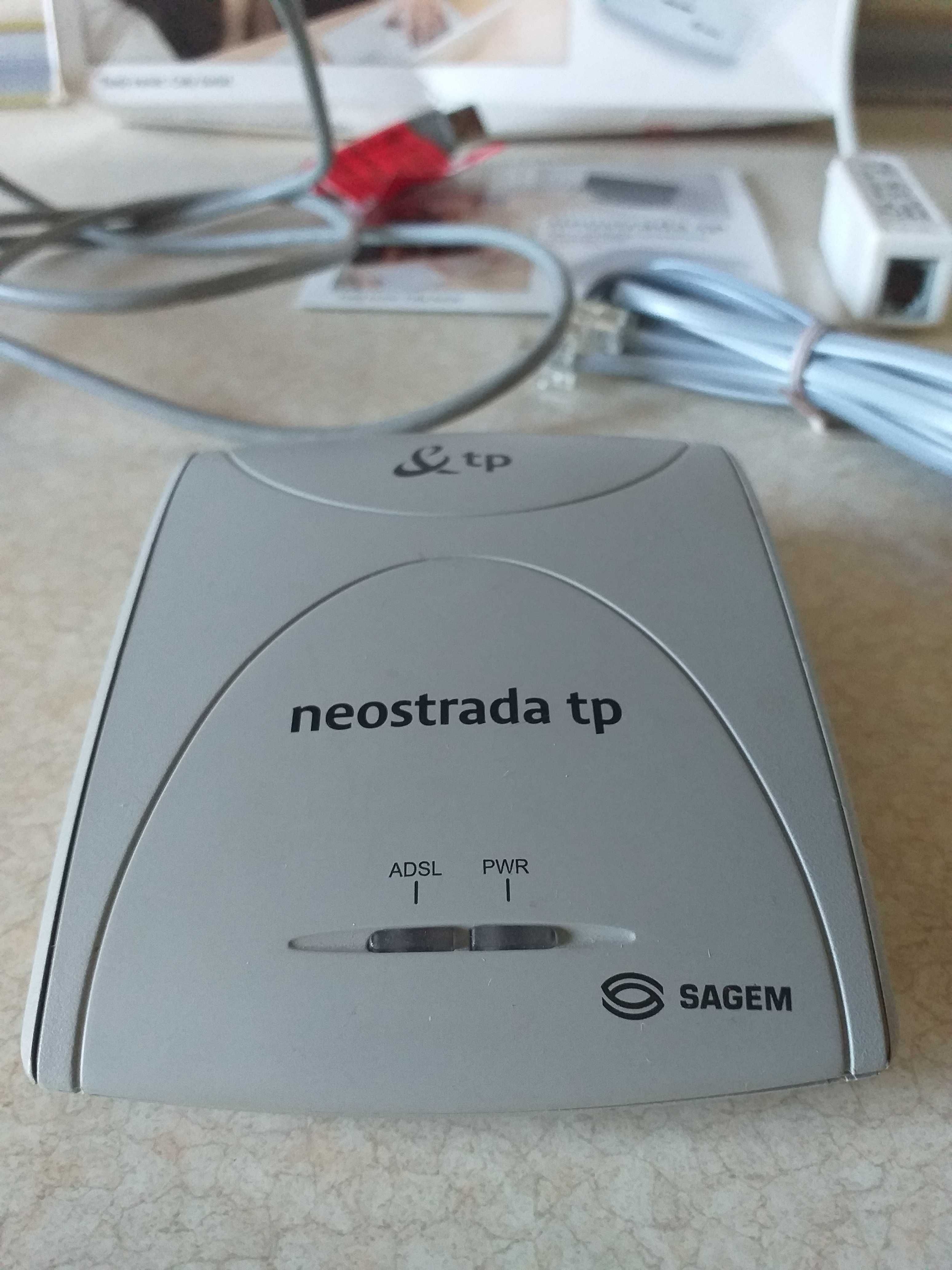 Modem ADSL Sagem Fast 800 USB Neostrada TP Orange