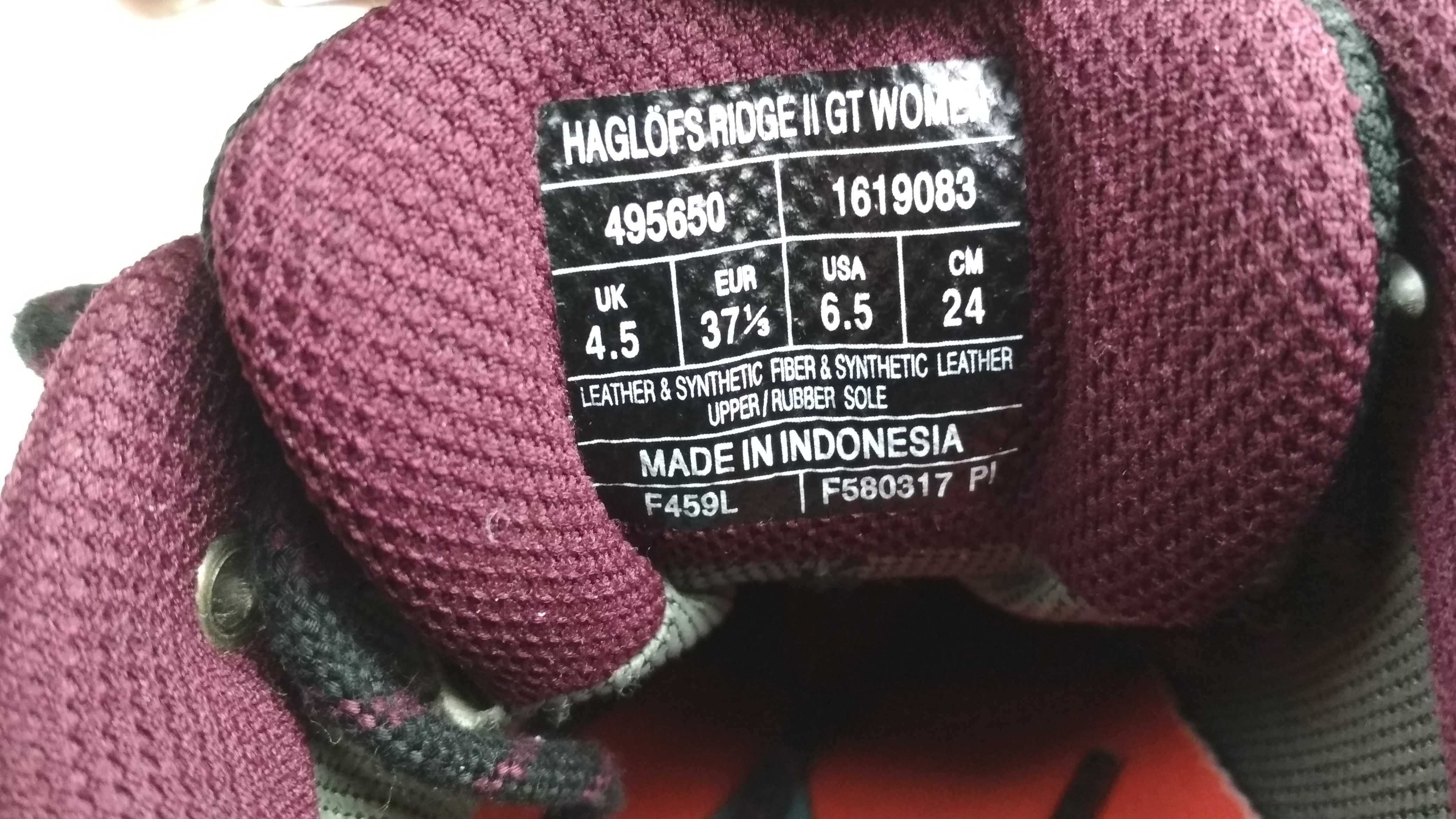HAGLOFS Ridge II GT Gtx Buty Sportowe Trekkingowe Roz. 37 1/3