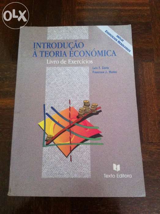 Livro ECONOMIA "Introdução à teoria económica" - manual c/ exercicios