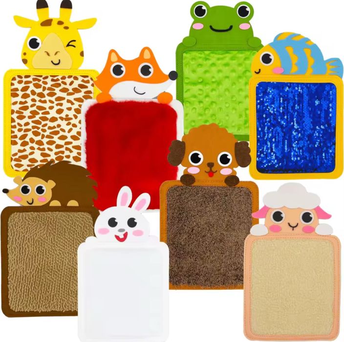 Тактильна книжка тактильная монтессори монтесори монтесорі килимок