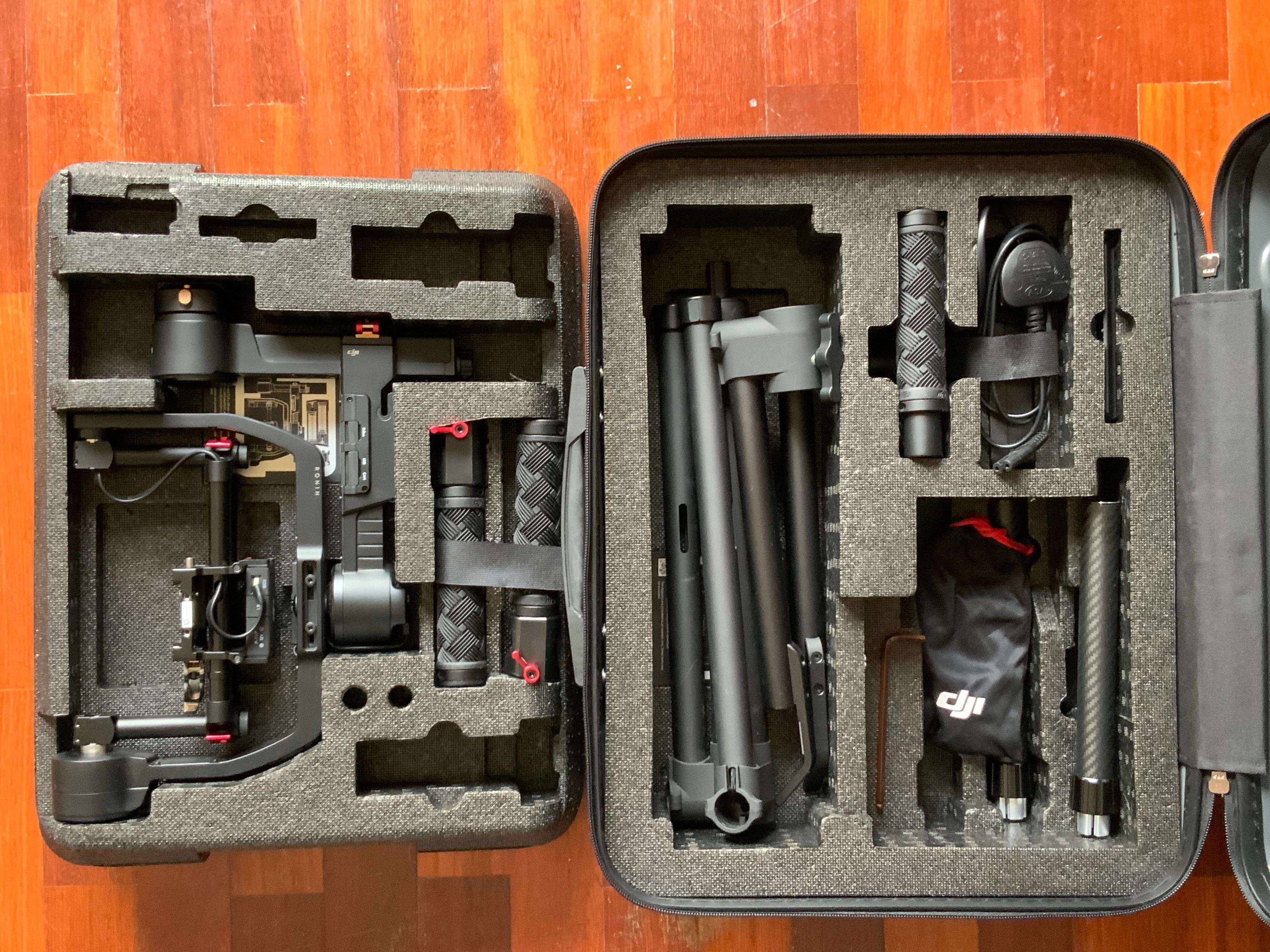 Gimbal DJI Ronin-M com caixa - não usado