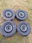 Felgi stalowe z oponami letnim 16 cali Fulda 5x108, 215/60 R16 DOT1321