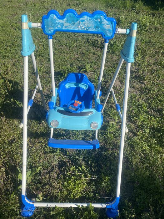 Детская напольная качеля