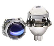 Биксеноновые линзы Hella 5 F1 под резьбу 3 дюйма Blue Koito Q5 3R