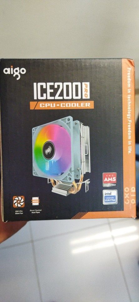 Кулер AIGO ICE200PRO / ICE400SE TDP: 95w / 160w RGB
