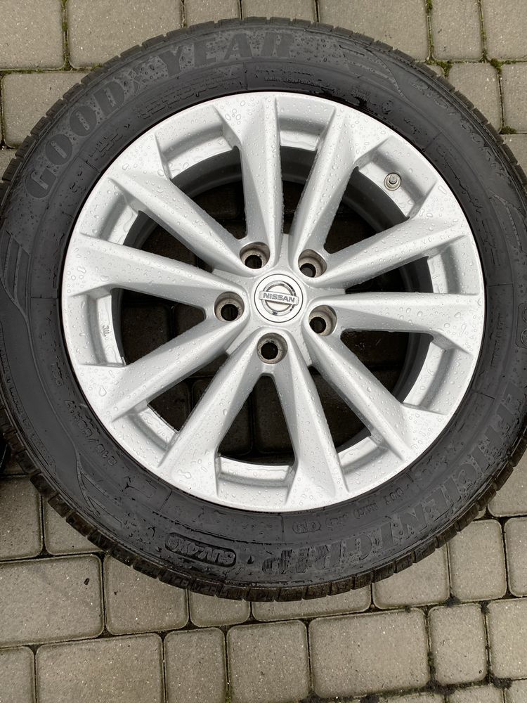 Alufelgi 5x114,3 17 cali Nissan Qashqai Juke Murano opony 215/60/17