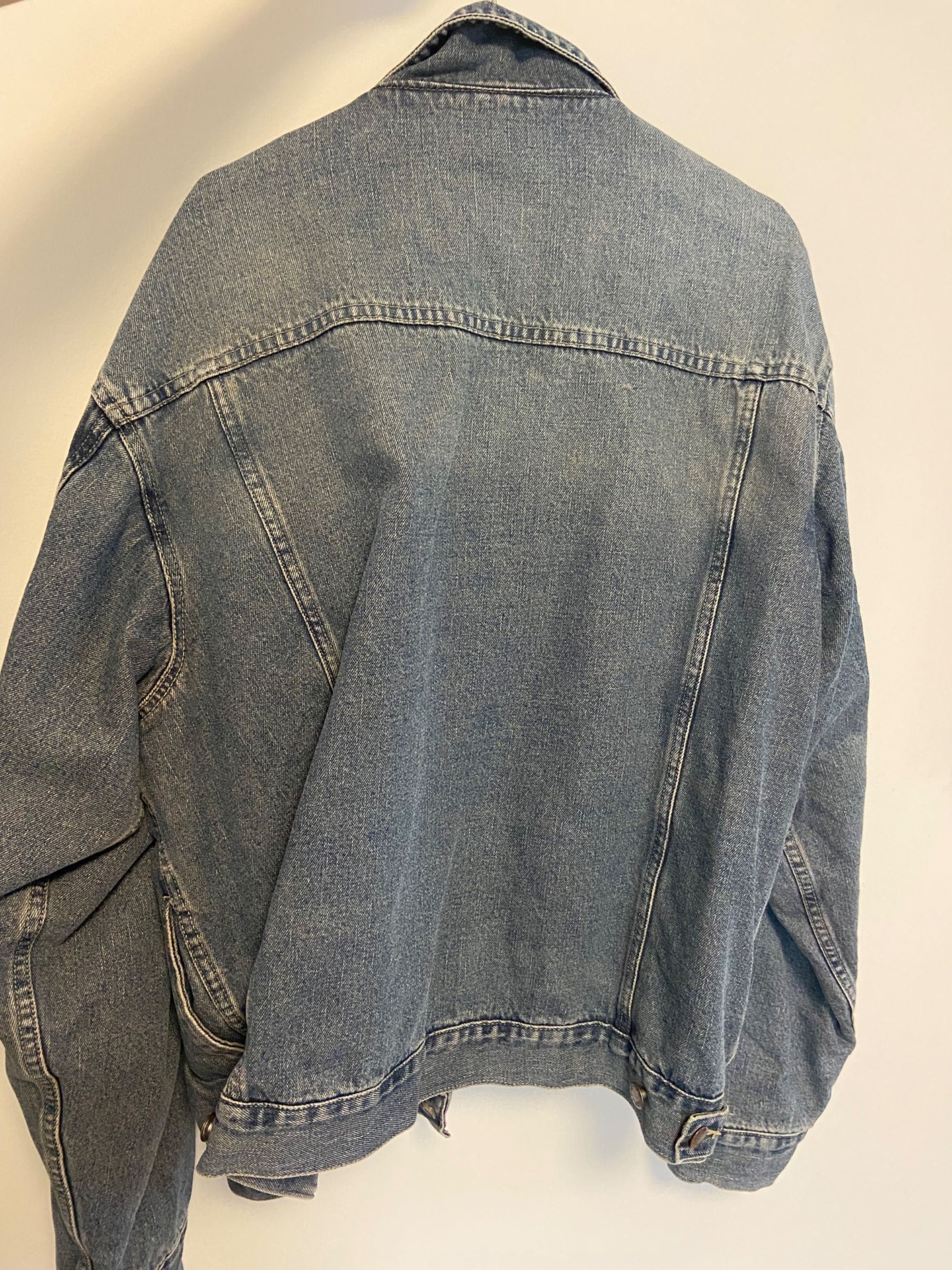 Kurtka jeansowa vintage oversize, katana
