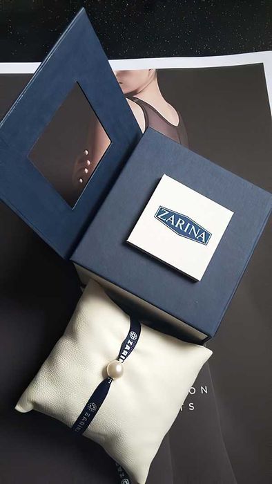 Браслет на руку (прикраса) Zarina - перлина+срібло