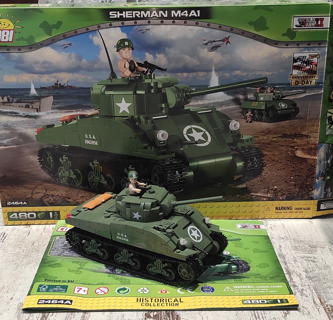 Cobi czołg Sherman m4a1