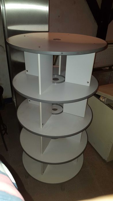 Móvel Armario de Escritório Cinzento 4 prateleiras