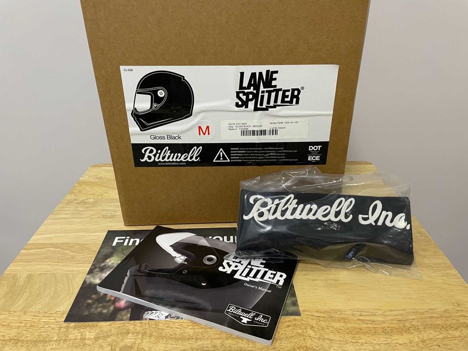 Biltwell Lane Splitter шолом мотошолом