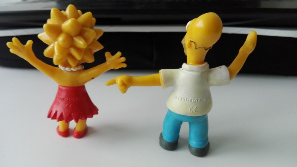 Simpsons Bonecos coleccionáveis vintage