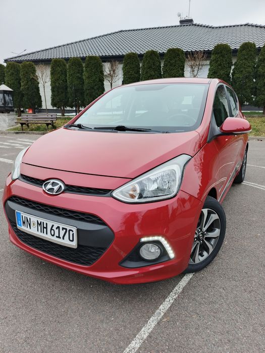 *Hyundai i10*Benzyna_1.2-87 koni*LEDY*Alu*temp*Bluetooth*opłacony