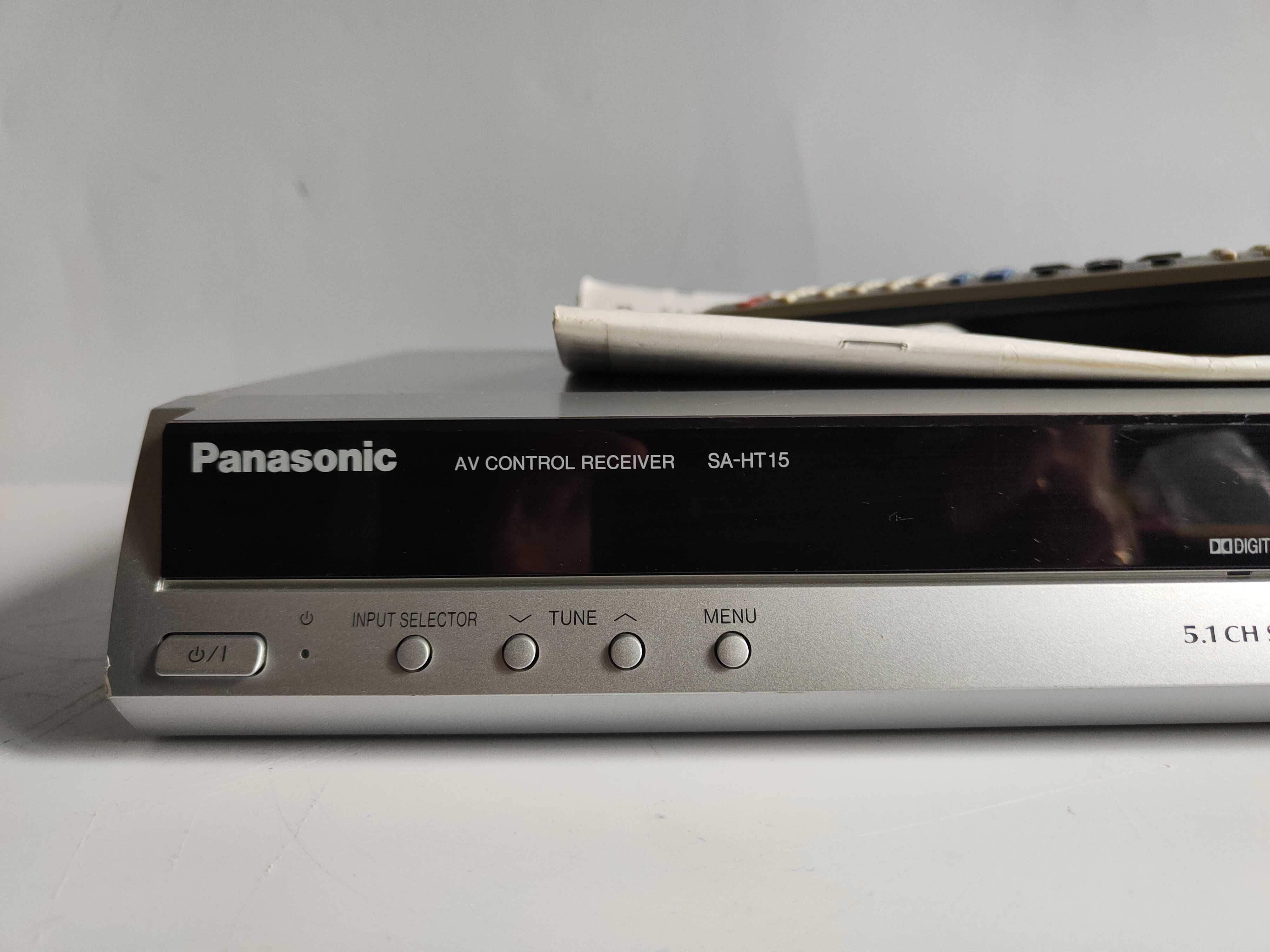 Amplituner kina domowego PANASONIC SA-HT15 z pilotem