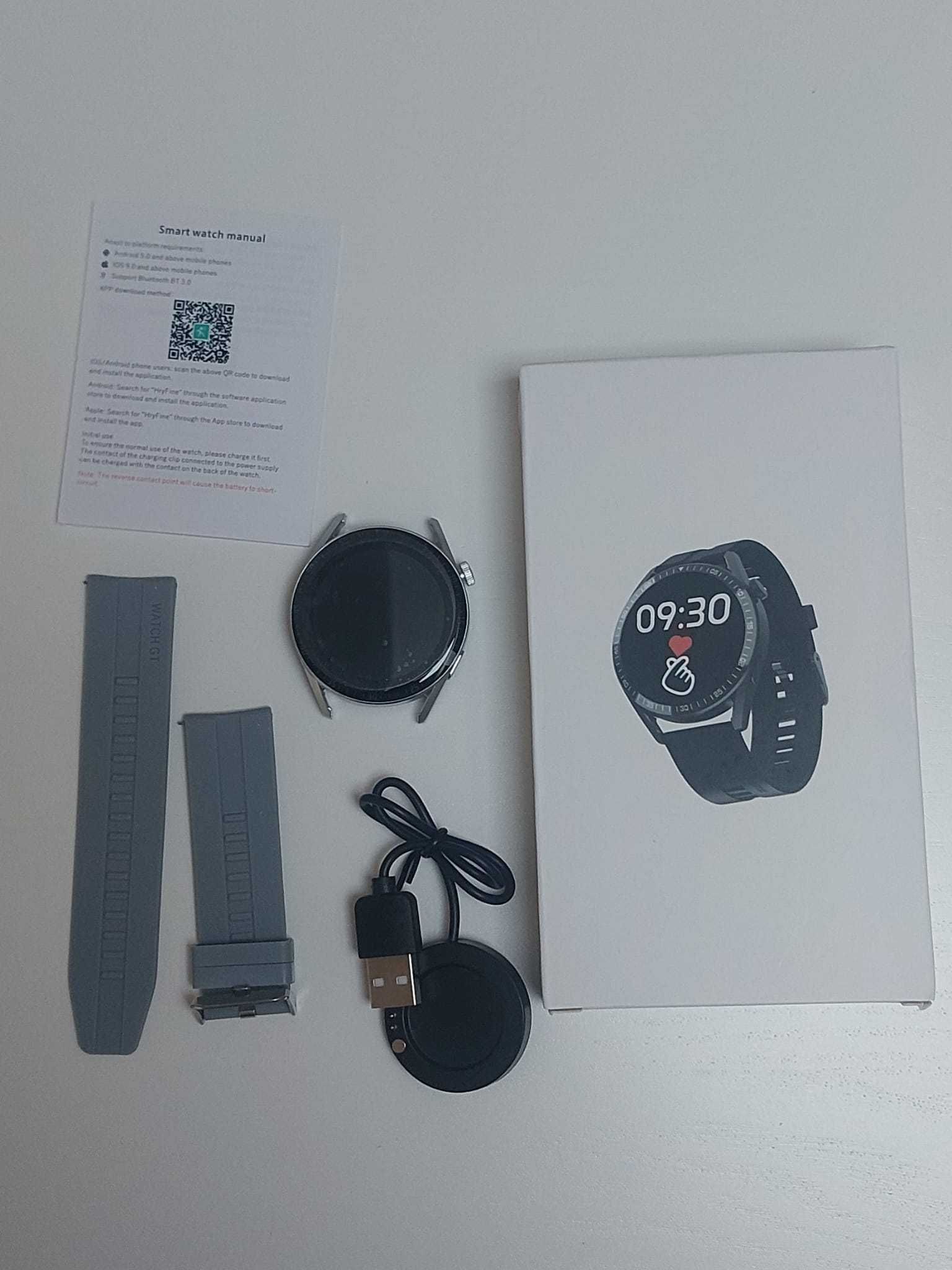 Smartwatch Srebrny WH8-B SMART
