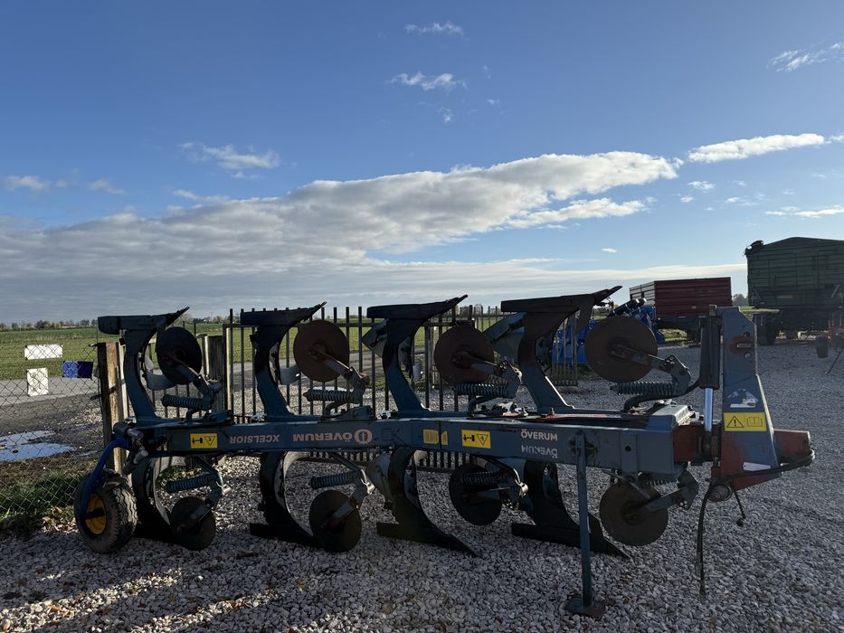 Pług 4 skibowy Obrotowy Overum !! Hydraulika!! Kverneland Kuhn! Igła!!