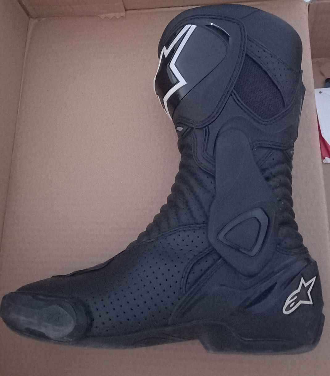 Botas Alpinestar Black Vented