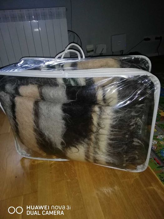 Ліжник Закарпатьський з овечої вовни 2,5х3 метри