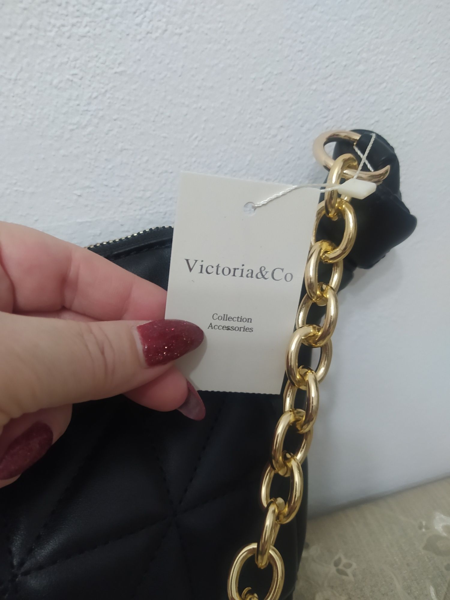 Nowa z metką torebk, nerka w 3 kolorach; czarna bez i pufer