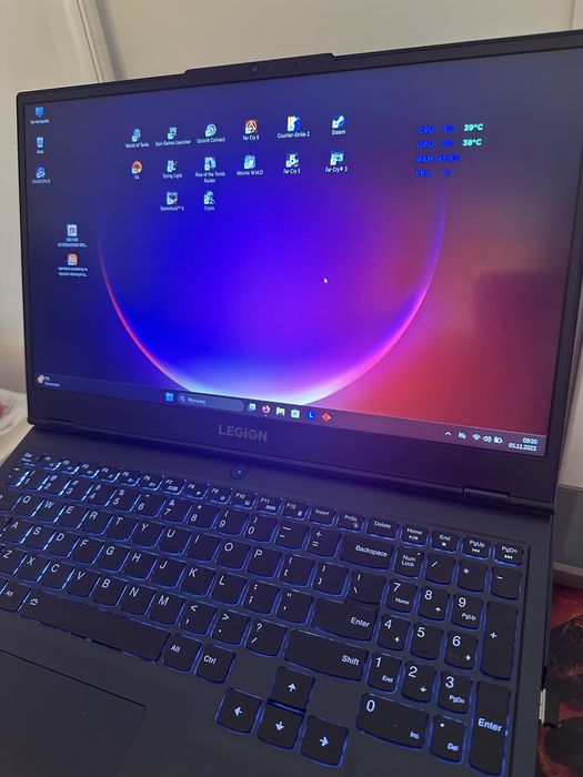 Lenovo Legion 5 RTX3060 I5 11400h