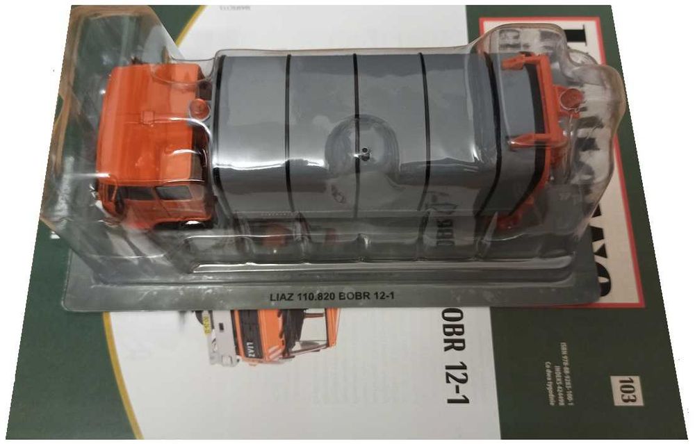 Liaz 110.820 BOBR 12-1 Model 1:43 Kultowe Ciężarówki z epoki PRL-u