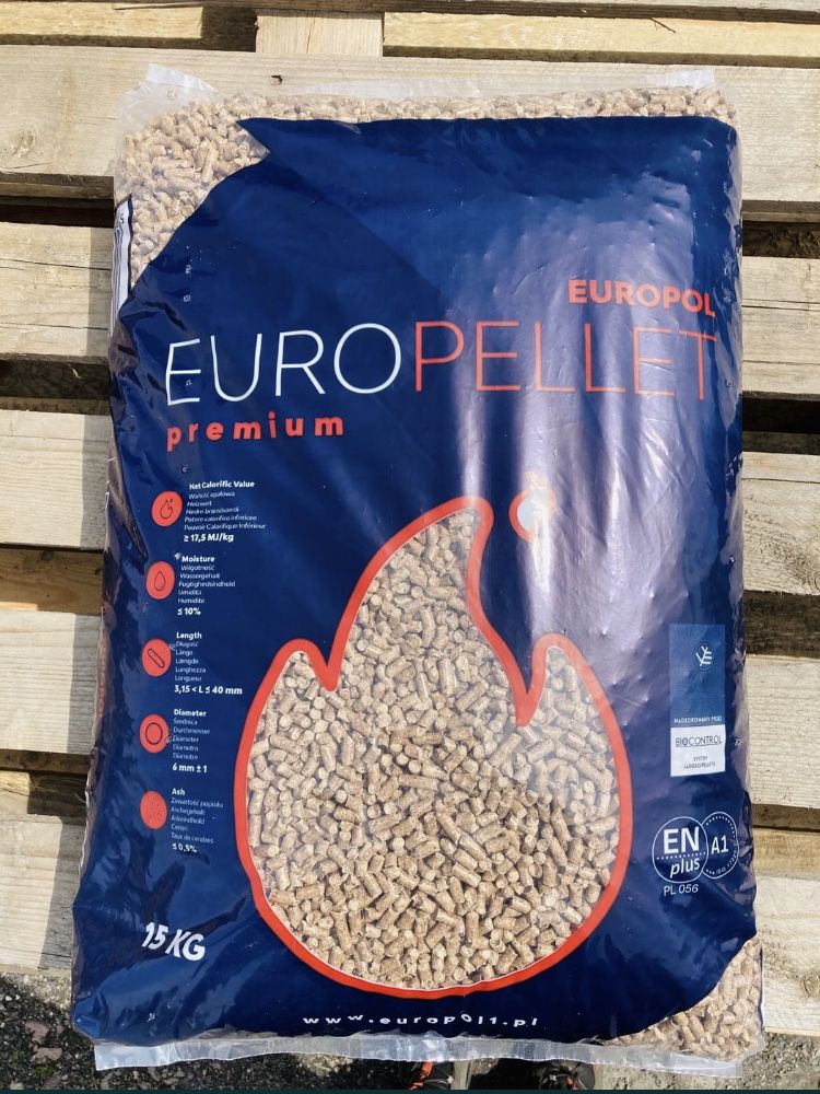 Pellet drzewny Europellet A1 Olczyk, Lava, Barlinek- Transport Gratis