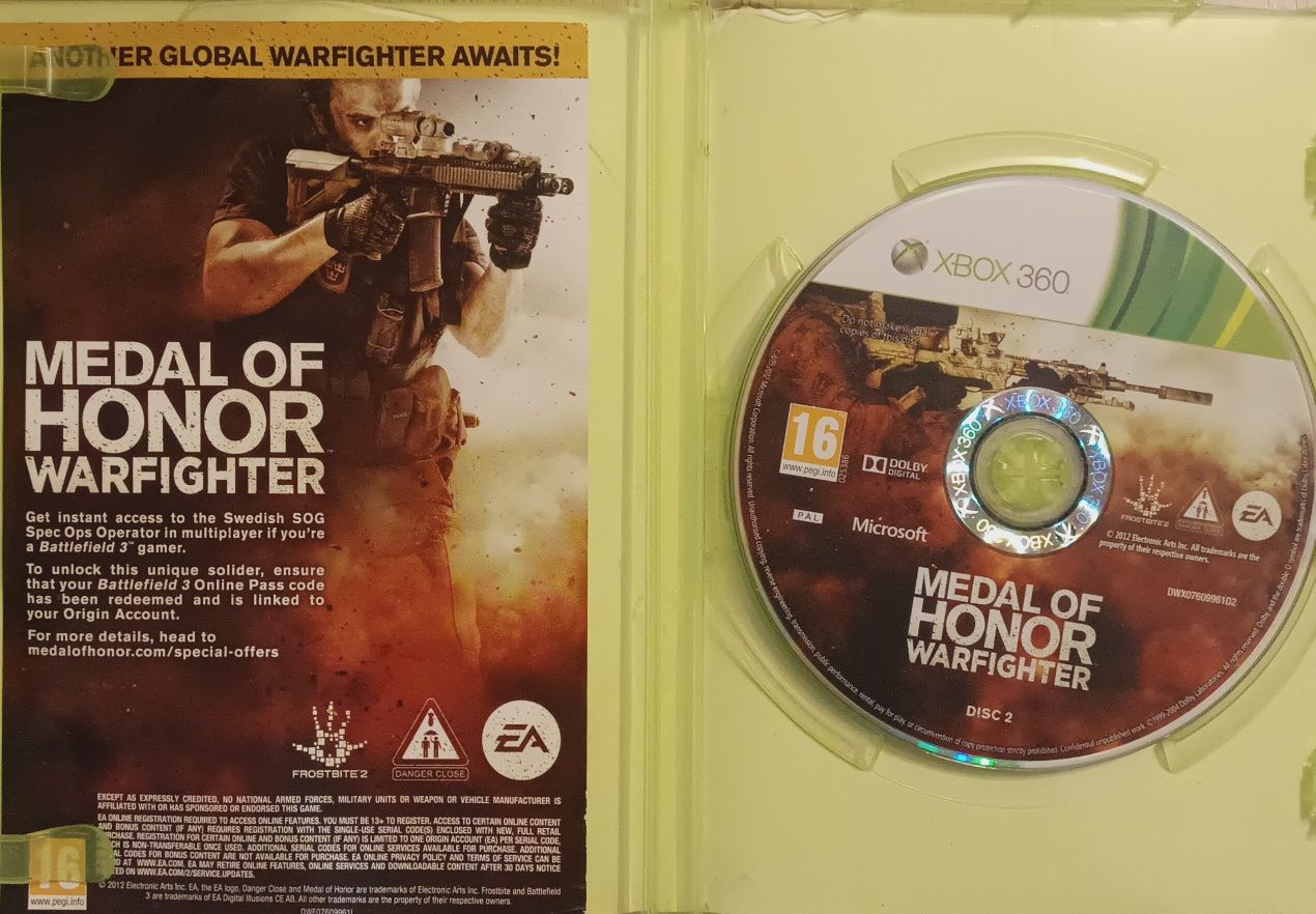medal of honor warfighter xbox 360