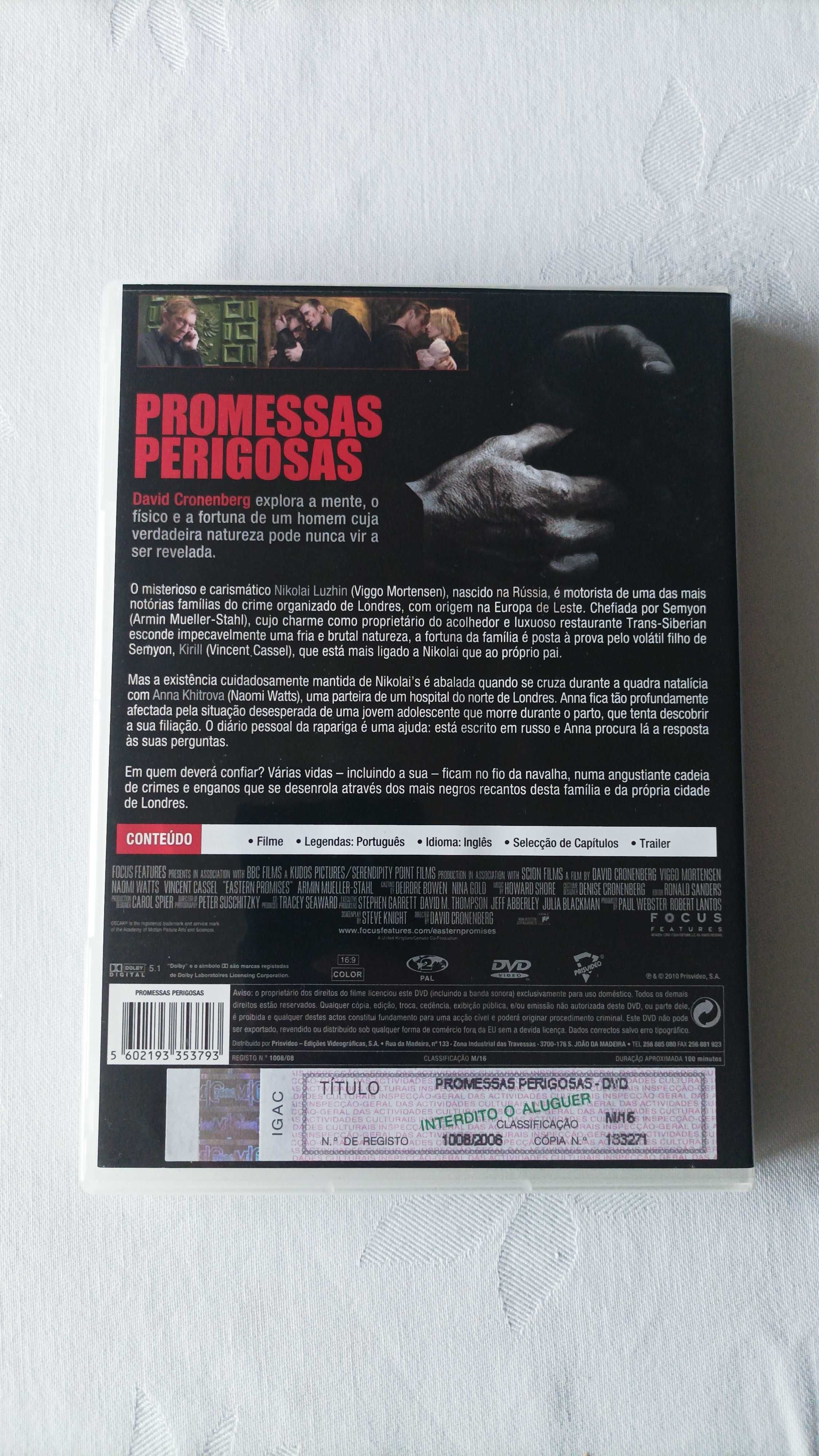 Filme DVD Promessas Perigosas - Dangerous Promises