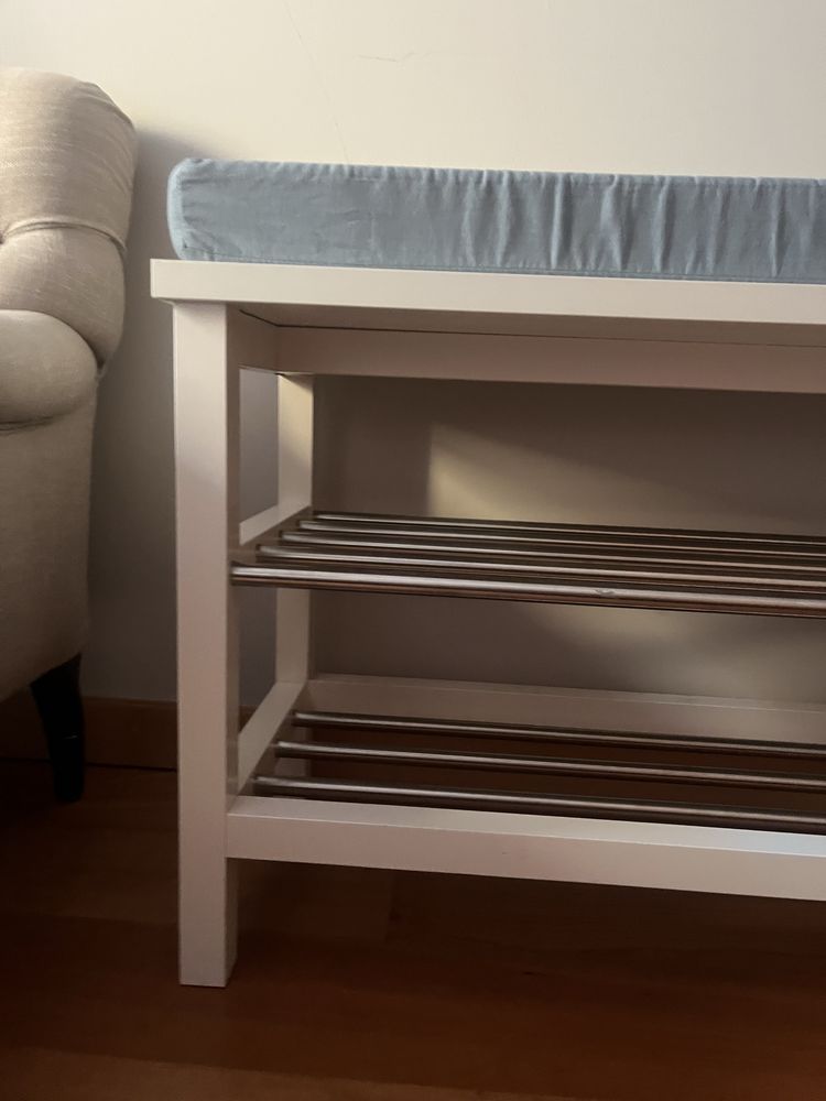 Banco IKEA arrumacao sapatos
