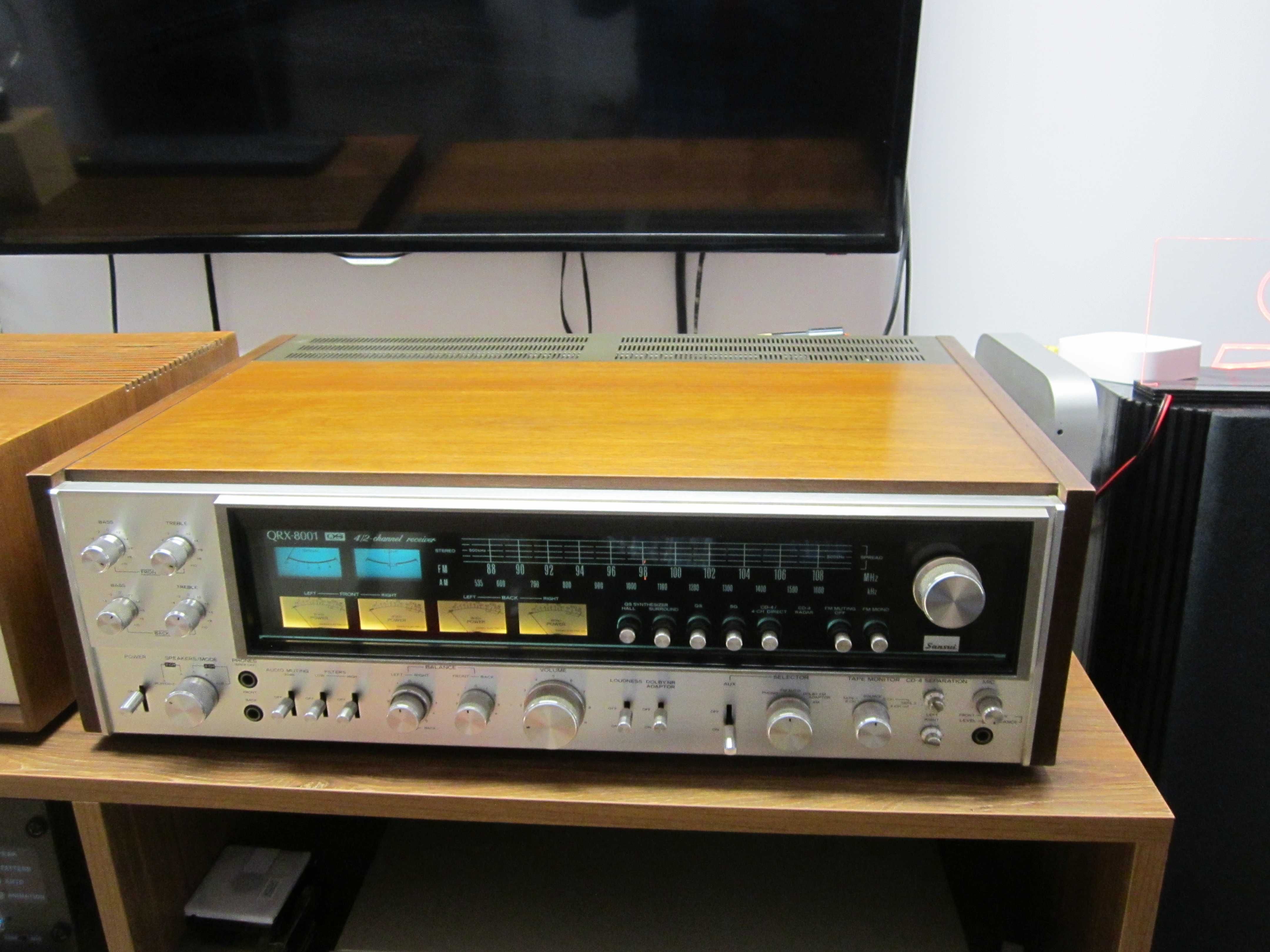 SANSUI QRX 8001 amplituner Quadro vintage